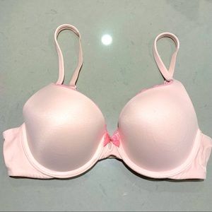 Victoria’s Secret Baby Pink Bra w/ Bow Lace - 32C